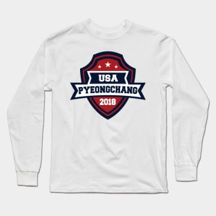 USA Pyeongchang 2018 Long Sleeve T-Shirt